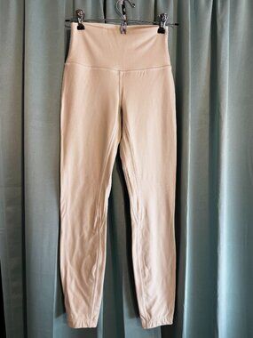 Lululemon Align High Rise Leggings Cream Beige Size 6